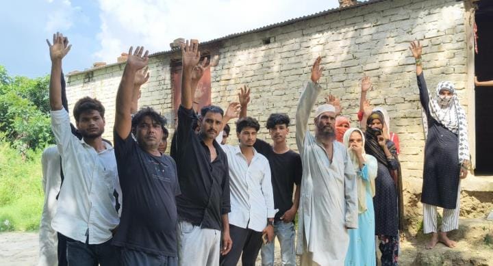 Villagers in fear of tiger staged protest