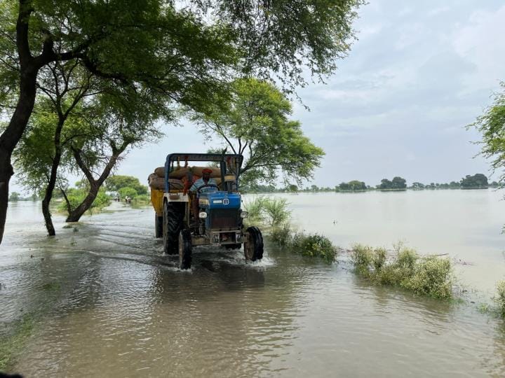 The record of the year 2023 was broken, the water level of Ganga reached 515 cm above the danger point