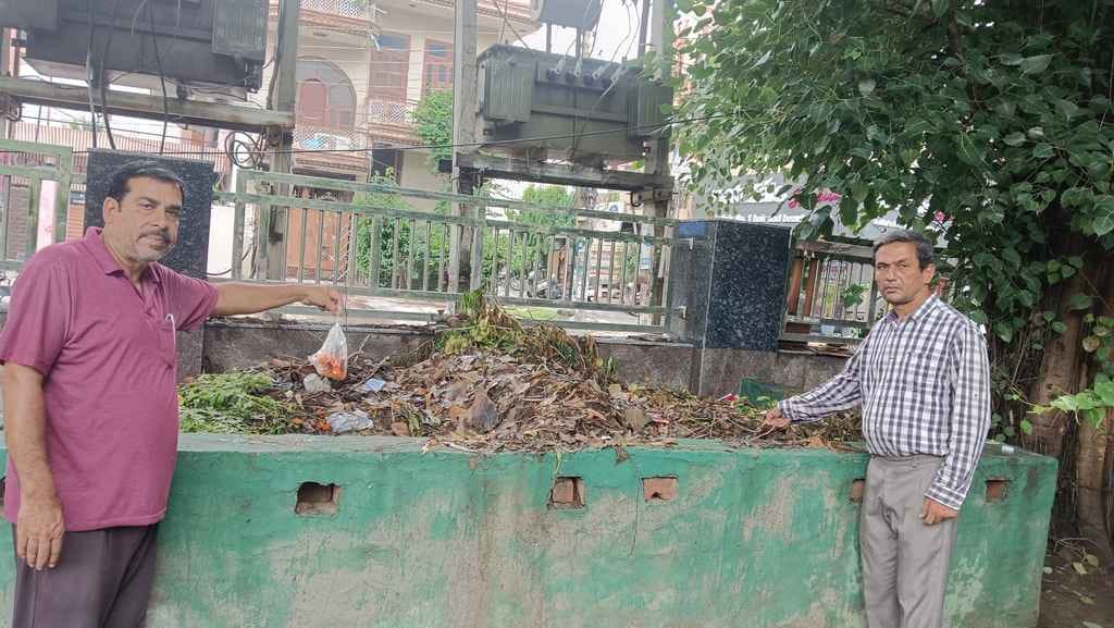 Compost pits made in parks turned into garbage bins