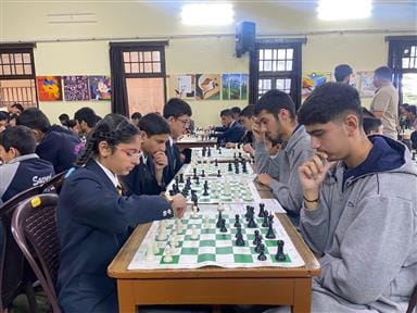 Chess competition begins at St. Edward's School