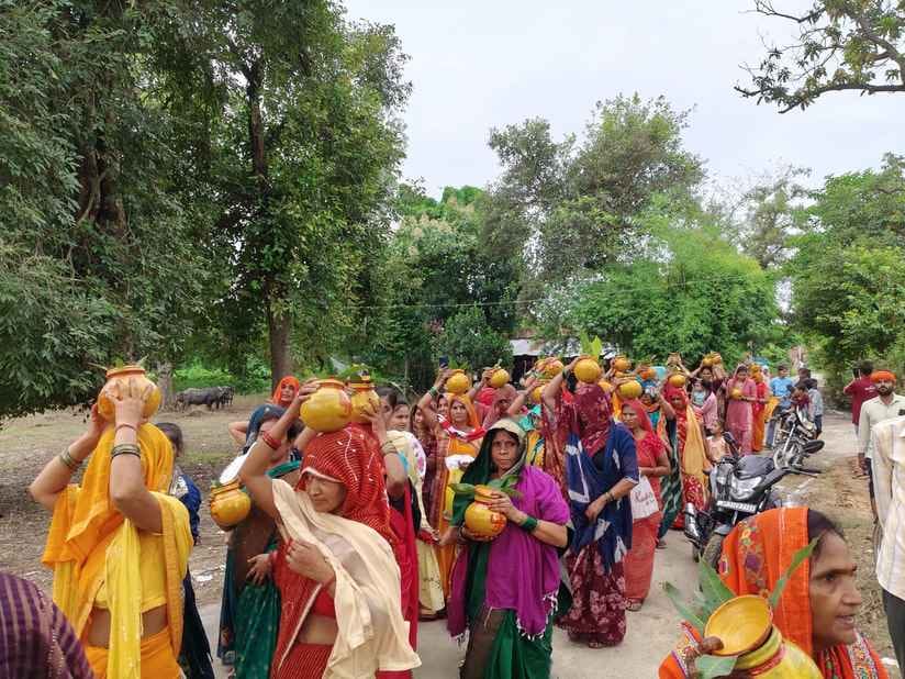 Rudra Maha Yagya started in Sherpur, Kalash Yatra started with devotion