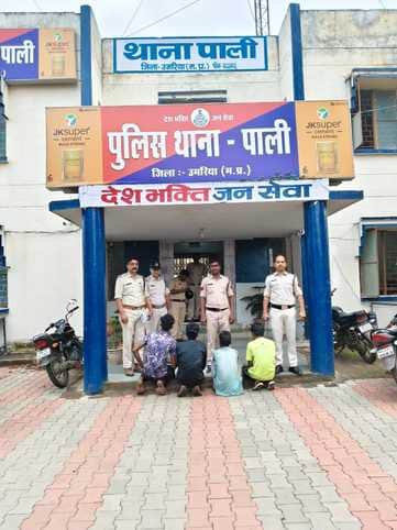 Four accused of stealing from a government school arrested, stolen goods recovered