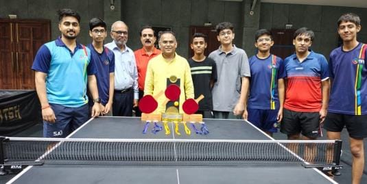 The Sports Hub players won nine medals in CBSE Cluster-4 Table Tennis Championship