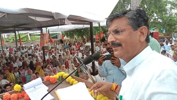 Cabinet minister gave the gift of drinking water project worth 18 crores in Narayangarh