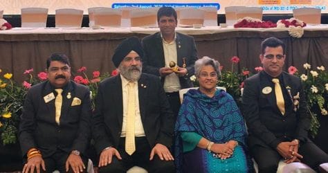 Puneet Jain became Regional Governor of Lions Club International
