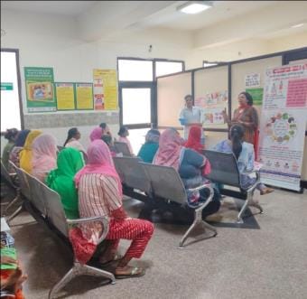 World Breastfeeding Week celebrated in Civil Hospital