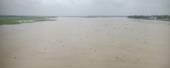 Saryu is eager to touch the danger mark in Bhagalpur