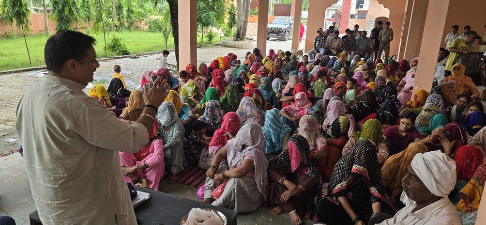 400 families were linked to schemes in a special camp
