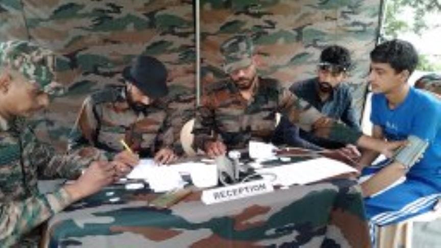 Doda, Medical Camp, Kulhand, Indian Army
