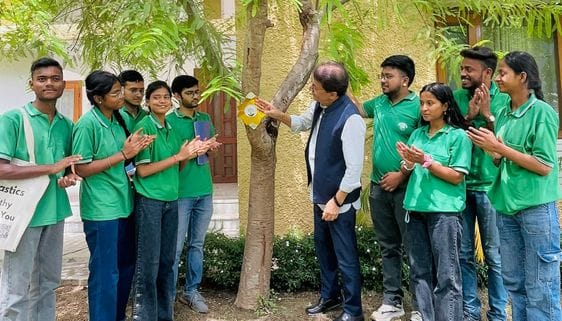 MP Arun Govil tied Rakhi to trees