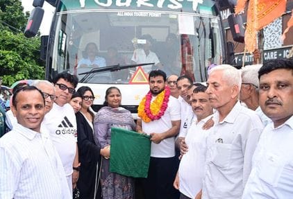 15 buses sent to Haridwar for Sawan Jot Mahotsav