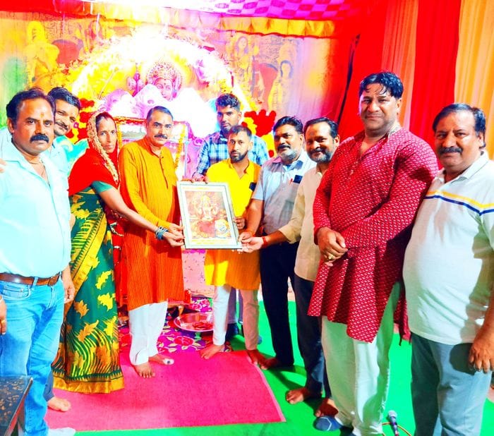 Tiger Club organized Mata ki Chowki