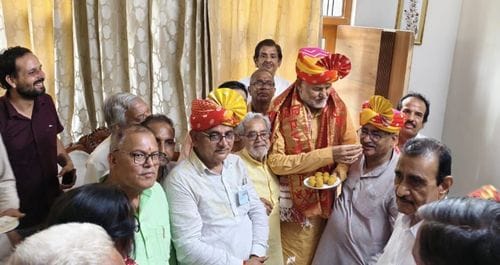 Rakesh Mehta became the head of Shri Gaud Brahmin Sabha for the third time