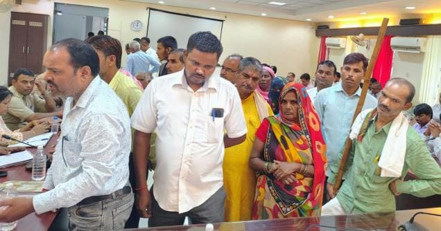 The opposition took possession of the land