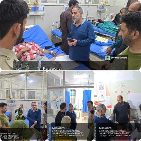 CMO inspected health facilities in SDH