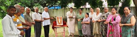 Saint Shiromani Tulsidas was remembered in Prerna Old Age Home