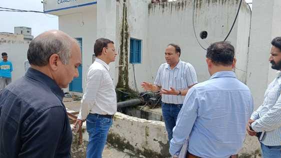 Additional Deputy Commissioner took stock of the preparations to deal with waterlogging