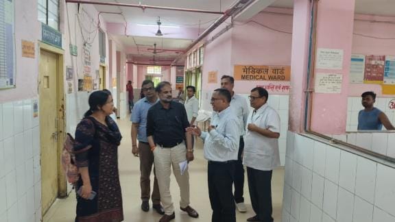 During the investigation of the team, arrangements in the medical college were found incomplete