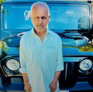 An elderly cyclist died after falling into a drain chamber