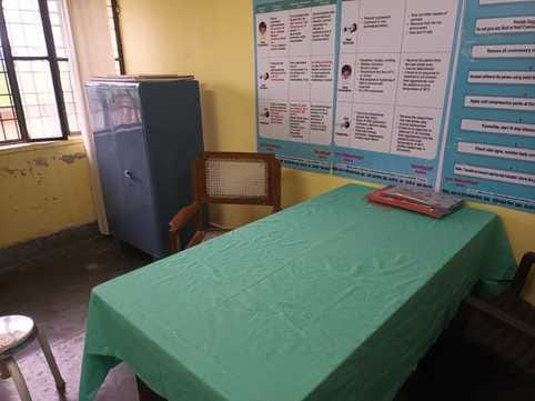 Due to lack of LT, tests could not be conducted in Bagh Gulsher Khan and old hospital