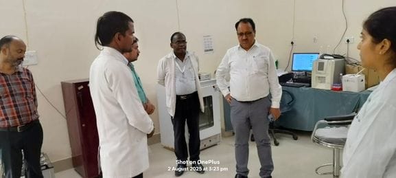 Attendants were found entering NBSU wearing slippers, CMO expressed displeasure