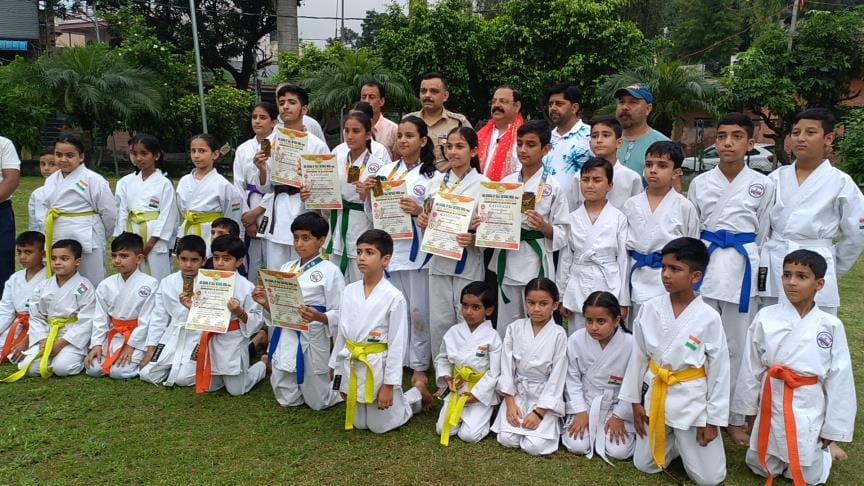 Reasi, Players Honoured, Karate Competition
