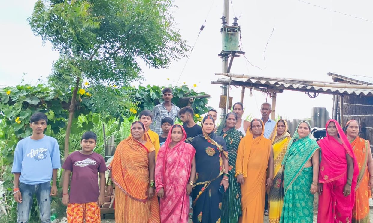 Villagers angry over burning of transformer staged protest