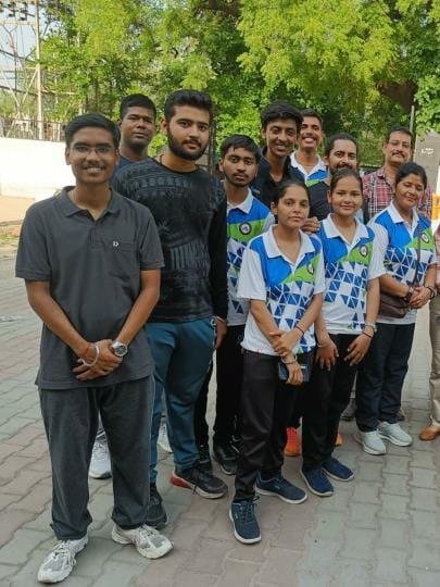 Niharika won gold medal in state shooting competition