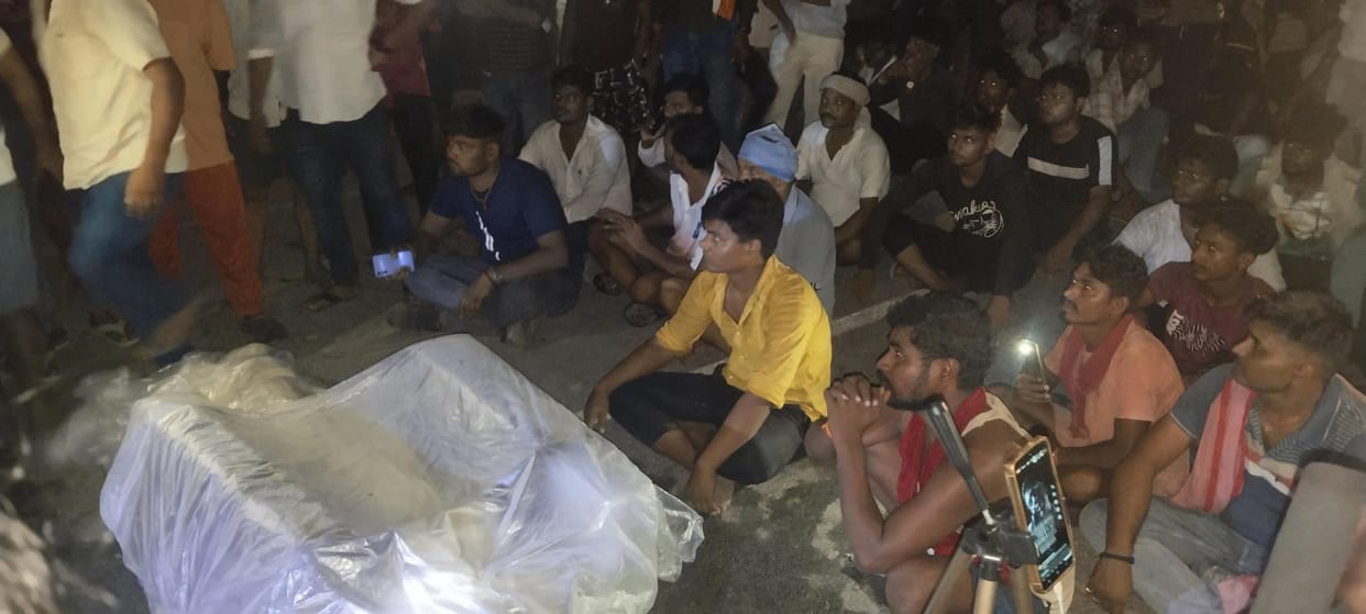 A jam was created by placing the dead body in front of the SSO police station