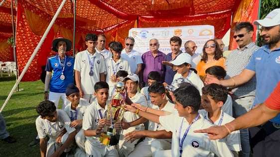 JKCA Tigers became the winner of Under-14 Inter School Cricket Tournament