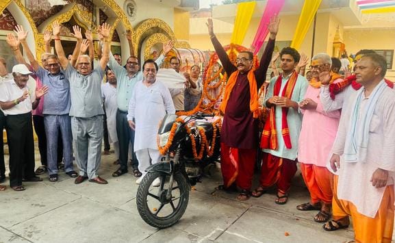 Establishment of Dwadash Jyotirlinga in the temple