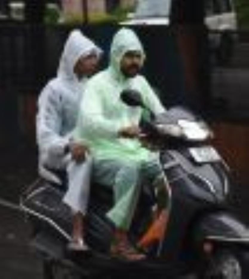 The best rain of the season occurred on Sunday, the mercury dropped by 4.8 degrees