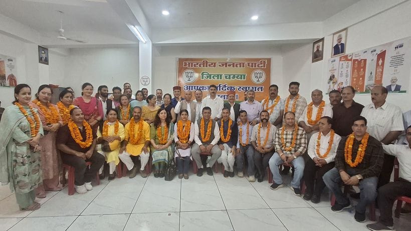 BJP entrusted the responsibility of General Secretary to Subhash Chand and Vinod