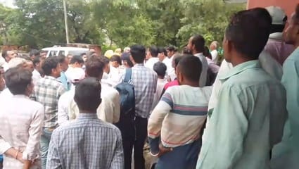 Chittorgarh News: Suspicious death of youth from Nimbahera in Bhopal, murder suspected, family members protest