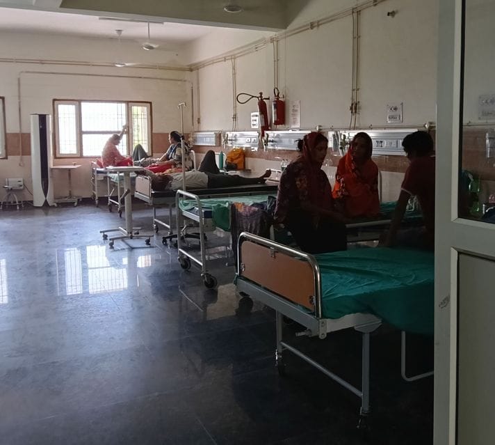 Health department came into action, nutritious food service for mothers was restored in MCH