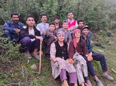600 saplings planted in Green Valley Rihar