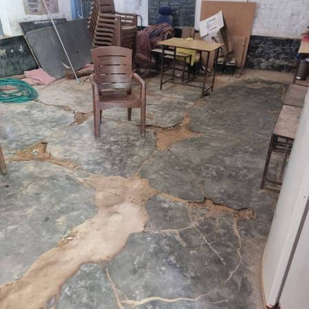 Out of the 18 rooms in the school, 6 are in dilapidated condition, 9 teachers are also less