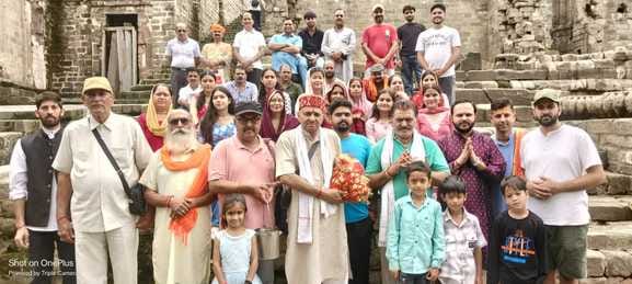 The idol of Kuldevi Maa Ambika was installed in Bela Panchayat