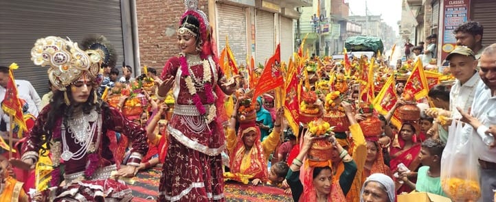 Statue consecration ceremony held in Shri Vishwakarma temple
