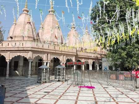 Marathas used to perform Rudrabhishek of Bhole seated in the Devi temple
