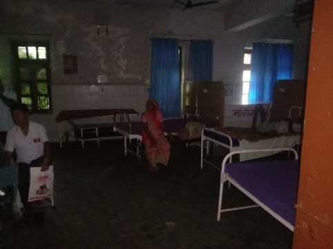 There was darkness in the emergency of CHC for half an hour