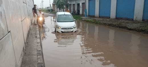 Incomplete repairs by NHAI became the reason for accidents
