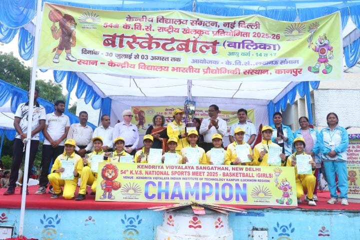 Jaipur and Chandigarh champions in national basketball competition