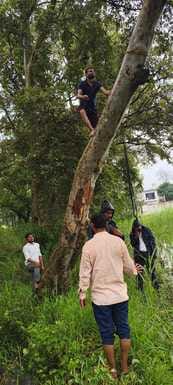Rainy season poses a challenge for power supply linemen