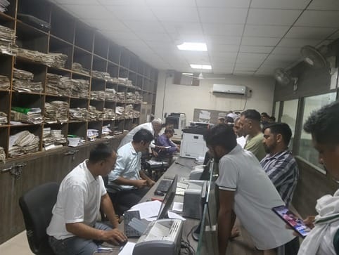 Three days passed, registry stalled, name transfer could not be done in relationships