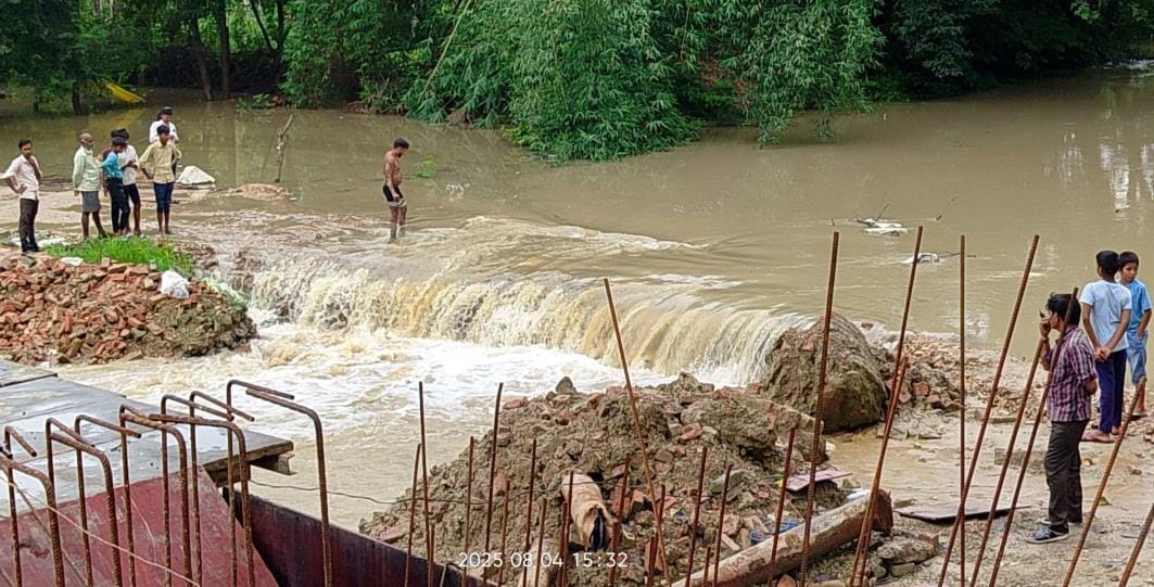 Alternative routes were laid in the entire Talukdar and Tikaria