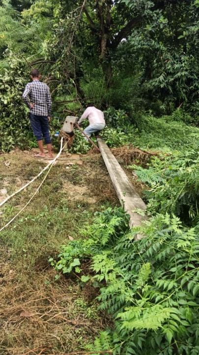 150 power faults and 6500 complaints were received in 24 hours