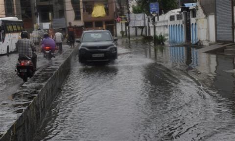 Water filled at the venue of the Chief Minister's program, pumps were installed