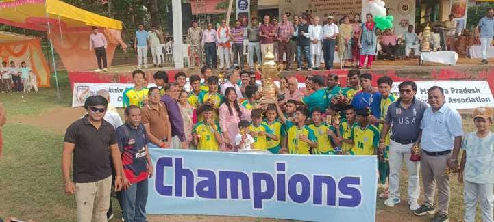 Uttar Pradesh team which took training in Meerut won the final