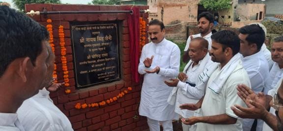 MLA inaugurated development works worth Rs 1 crore